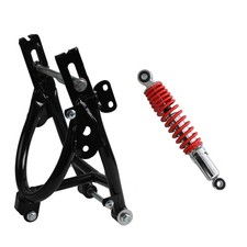 Triangle Swingarm Kit with 250mm 400LB Shock for 10" Wheels 50-110cc Dirt Bike