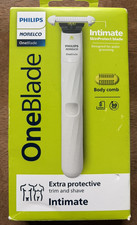Open Box Philips Norelco One Blade Intimate, Trim Shave Extra Skin Protection