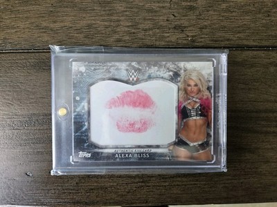 2018 Topps Alexa Bliss Kiss Card 51/99