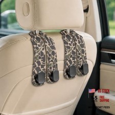 Cute Car Seat Back Storage Headrest Hooks for Purses Bags One Size Camo