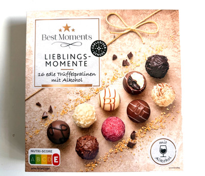 Best Moments  praline TRUFFLES 1 box -Made in Germany-FREE SHIPPING