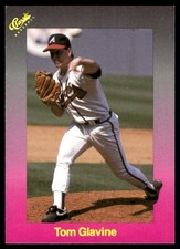 Tom Glavine 1989 Classic #159 Atlanta Braves MLB READ FREE SHIPPING AutographDen