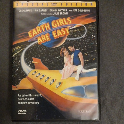 #ad #ad Earth Girls Are Easy Very Good 👍 DVD 1989 Jeff Goldblum Geena Davis $8.13