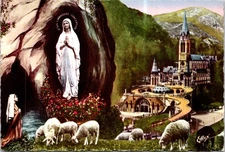 (1303) 1-8-2025 -  France - Lourdes Basilica & Sainte