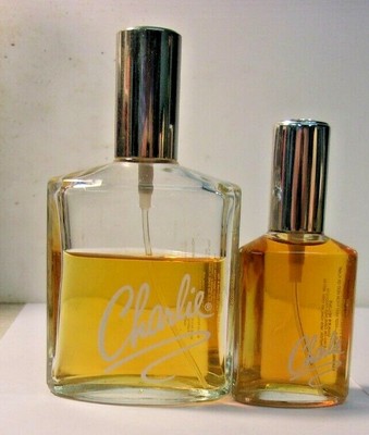 Vintage 05 Charlie Eau De Toilette Cologne Spay 3 5oz And 1 3oz 2 Bottles Ebay