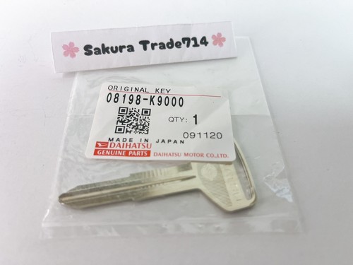 Genuine Daihatsu Hijet Blank key 08198-K9000 S200P S210P S201P S211P Mini Truck - Imagen 6 de 8