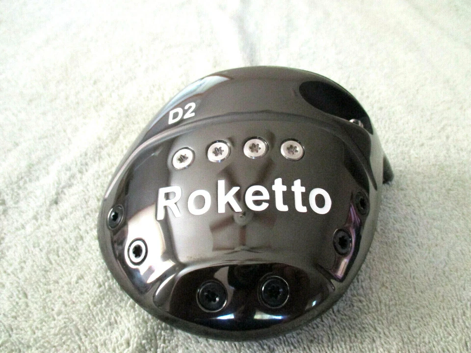 Roketto D2 Non Conforming Illegal Banned adj loft 9.5/11.5 Golf Driver Head .880 - Image 2 of 4