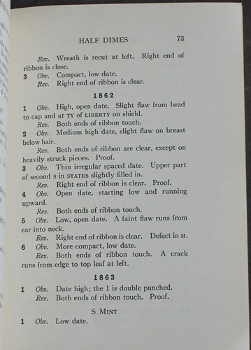 Rare Antique Old Book United States Half Dimes 1931 Illustrated American Coins - Picture 8 of 15