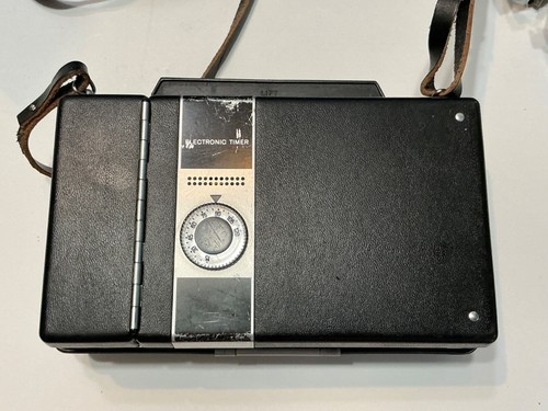 Vintage Polaroid 350 Automatic Land Camera With Case-Manual-Lots of Accessories - Picture 3 of 16