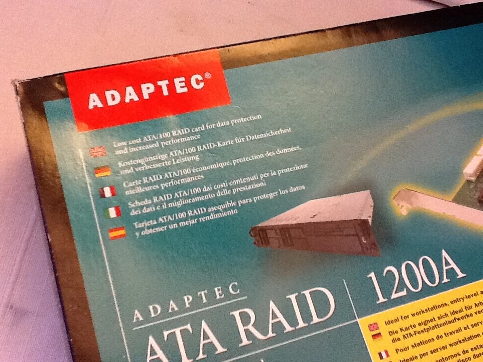 Adaptec ATA Raid 1200A Efigs Raid Controller 1891200EU.Ref:CD_19A - Image 2 of 4
