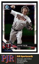 2018 Bowman Chrome #BCP141 Blayne Enlow Minnesota Twins  BUY 4 - 35% OFF