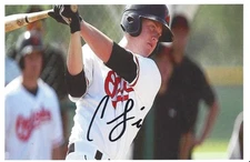 Chance sisco signed 4x6 photo autographed picture orioles prospect mlb auto pic