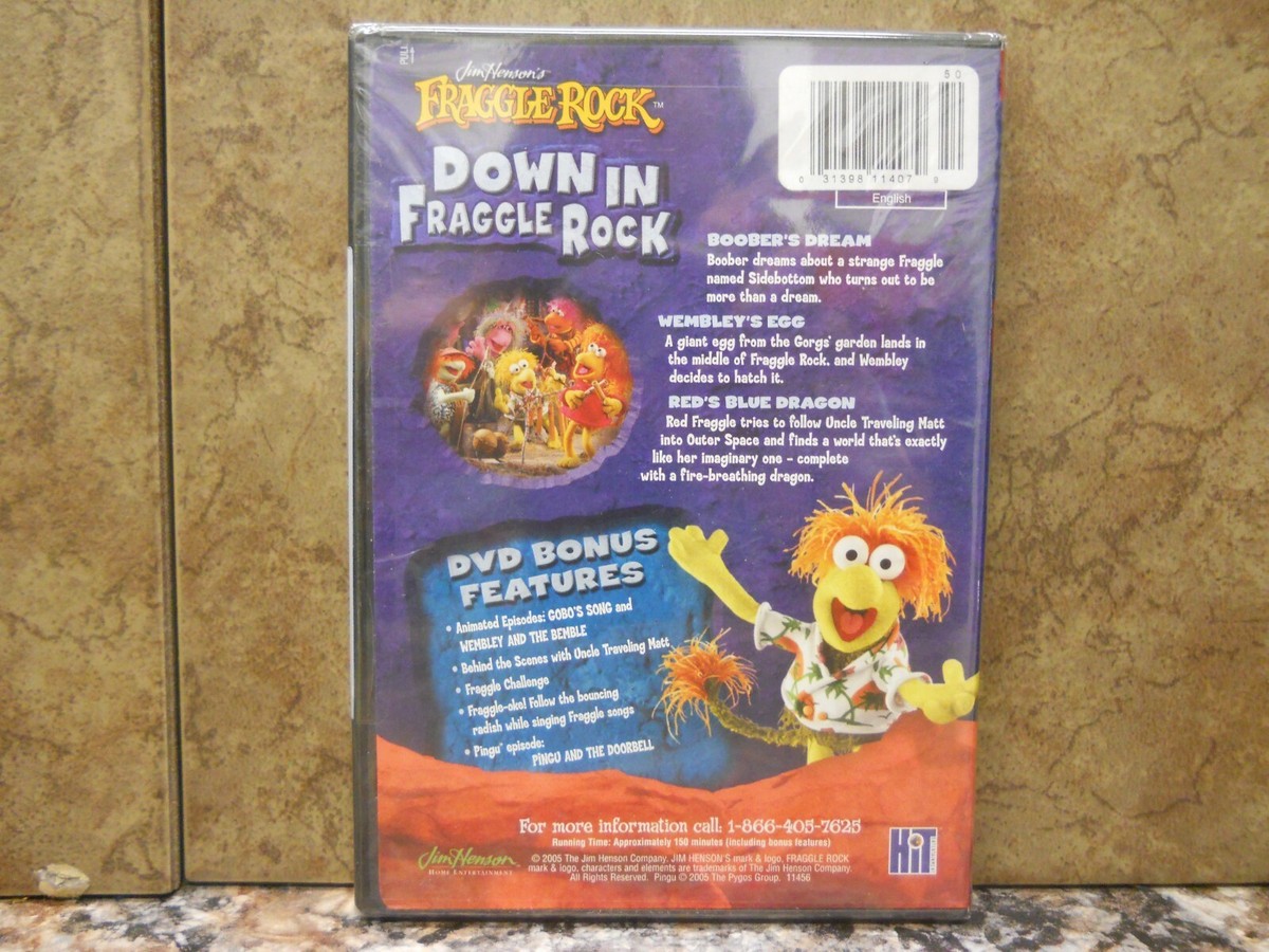 Fraggle: Down In Fraggle Rock (DVD, 2005, Jim Henson) New Sealed