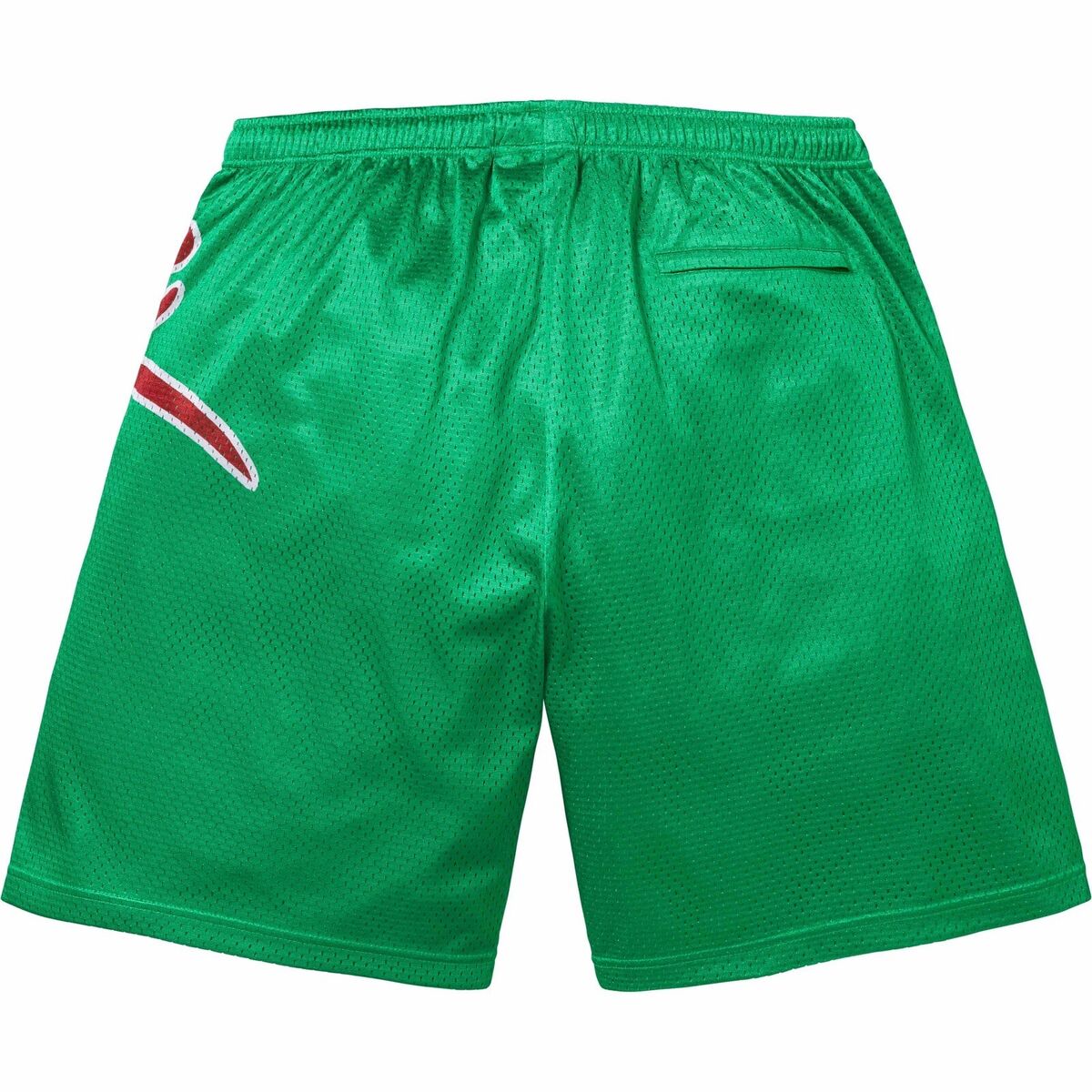 Supreme Big Script Mesh Short SS24 Green Poly Eyelet Gym Supreme Big Script Mesh Short SS24 Green Poly Eyelet Gym