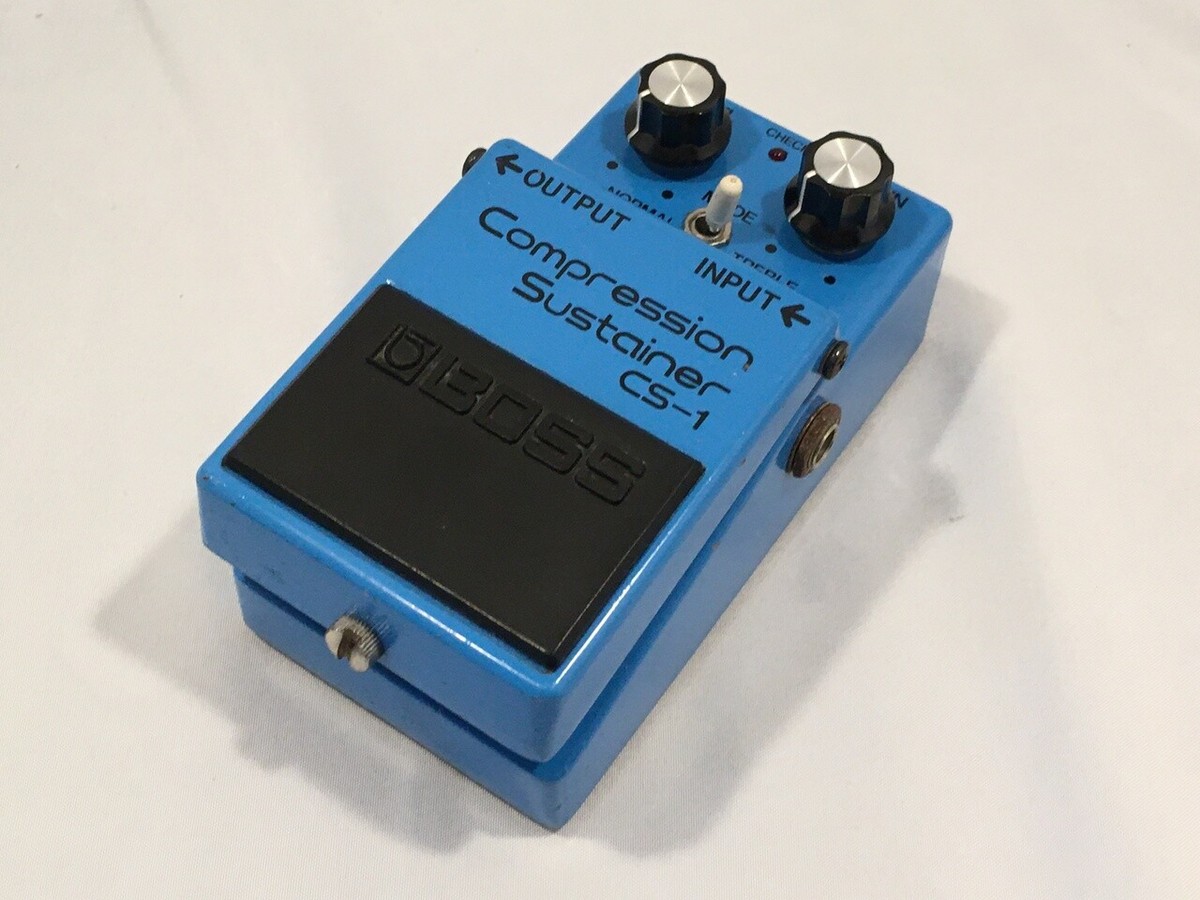 ギター BOSS Compression Sustainer CS-1 Vintage 1980 Boss CS-1 Compression Sustainer Guitar Effects