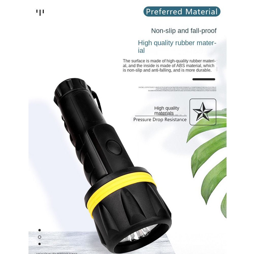 Battery Operated Spotlight Camping Hand Light Flashlight Toch LED