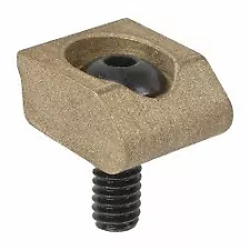 Mitee-Bite Brass Blunt Edge Pitbull Fixture Clamps, 8-32 Thread, 8 Clamps