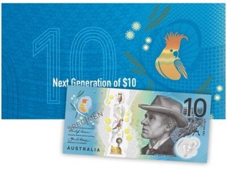 2017 Australia $10 Next Generation Polymer Series Uncirculated in RBA Folder