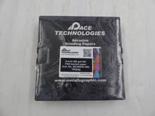 PACE TECHNOLOGIES SCI400P8-100 8" 400 GRIT SIC ABRASIVE GRINDING PAPERS 100PKG