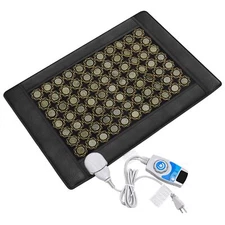 Natural Jade Stone Massage Far-Infrared Therapy Mat Heating Pad Mattress 25"x18"