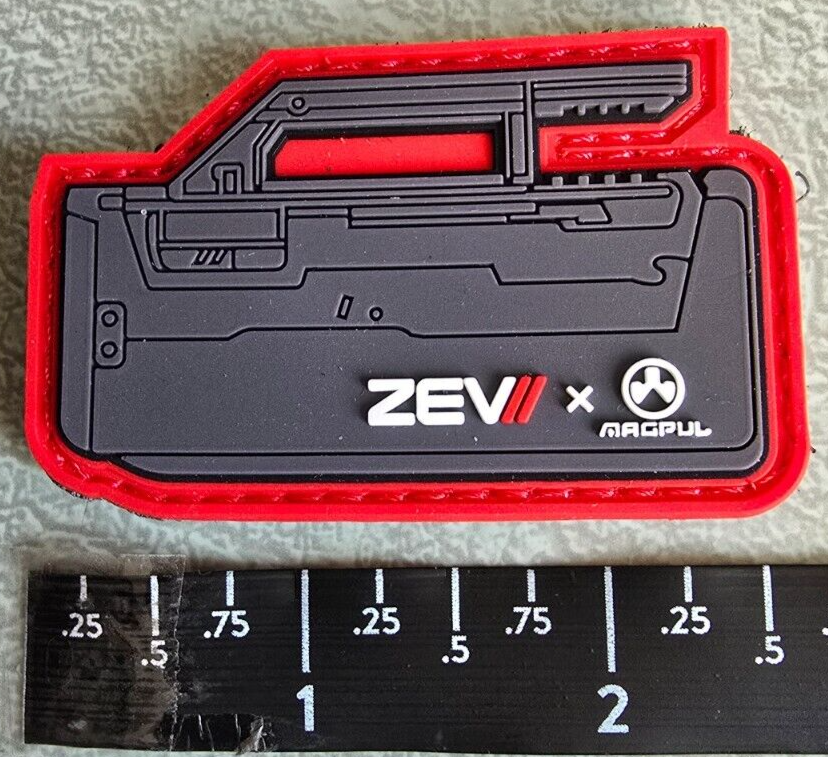 ZEV Technologies Magpul FDC-9 FDP-9 Rifle PVC Morale Patch Hook