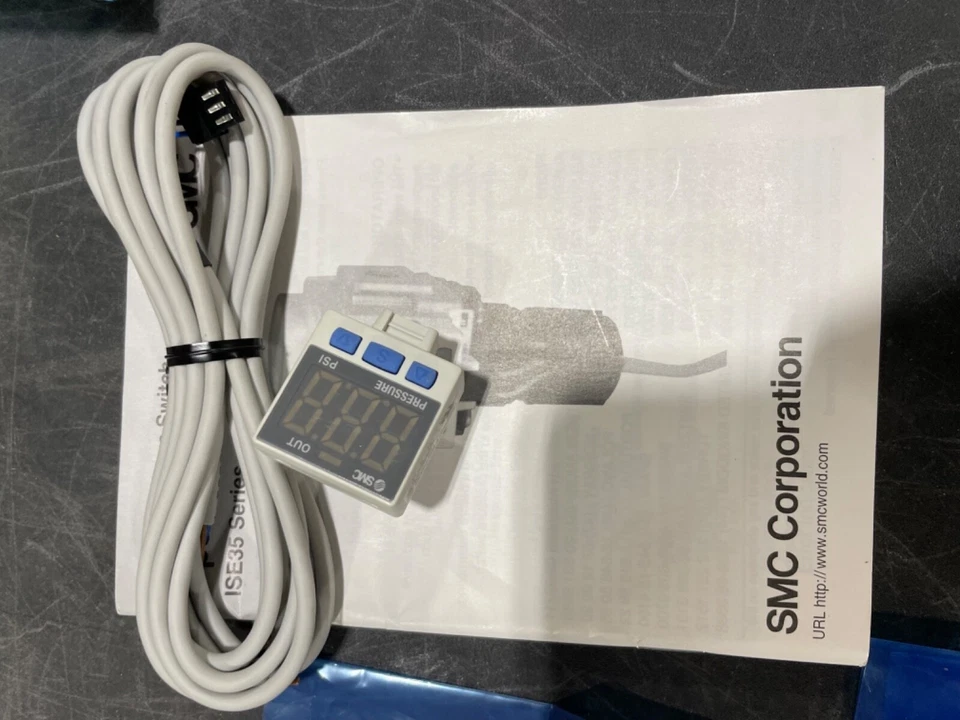 SMC ISE35-N-65-PLA Digital Pressure Sensor, New Old Stock - Image 2 of 4