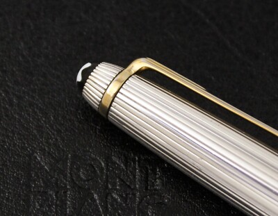 Montblanc Meisterstuck 164S Sterling Silver Pinstripe Ballpoint