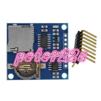 1PCS MINI DS1307 Data recording expansion board module MicroSD card ...