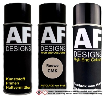 Kunststoff Spraydose für Roewe GMK White Gold Metallic Stoßstange