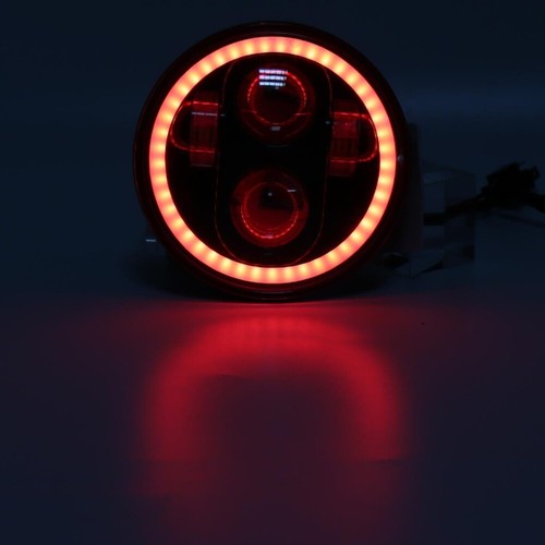Faros LED 5,75 RGB anillo ojos de ángel multicolor DRL bluetooth control remoto - Imagen 10 de 12