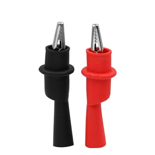 2Pcs Crocodiles Test Clip Push on Alligators Clip Insulated Crocodiles Clamps - Picture 7 of 8