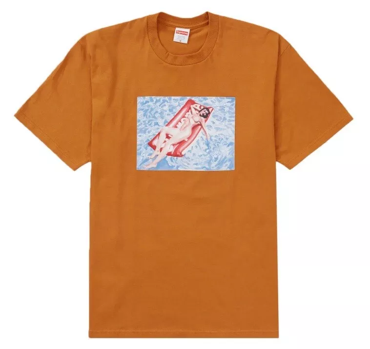 Tee flottant suprême orange brûlé   Taille Large