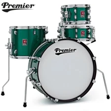 Premier Artist Club 100th Anniversary 4PC Drum Shell Pack British Racing Green