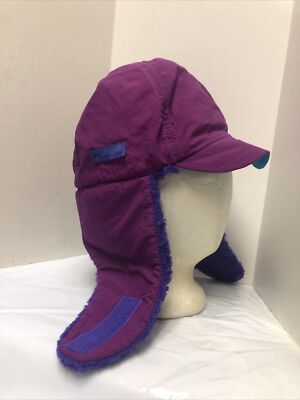 Vintage SKYR Nylon Ski Hat Purple Puffer Ear Flap Cap Retro 90s Snowcore Alpine 90s Ski Cap - Etsy Ireland main image 4