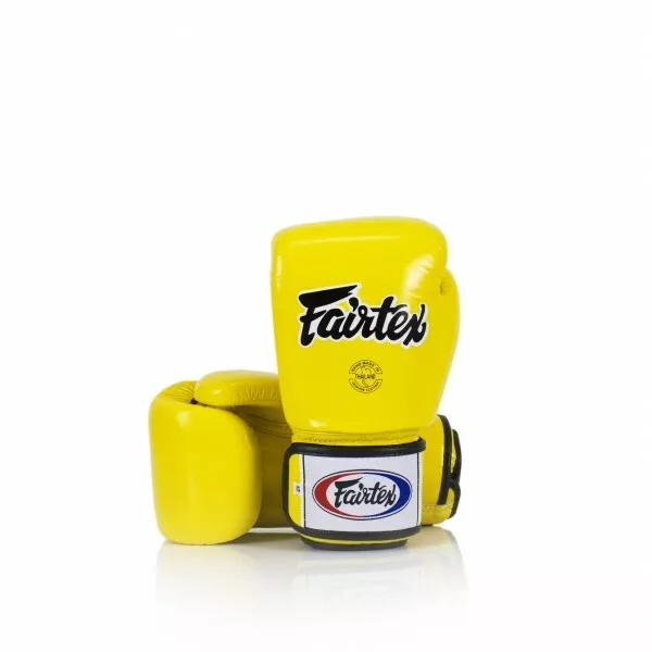 FAIRTEX BGV1 YELLOW MUAY THAI BOXING MMA GLOVES 8 16OZ eBay