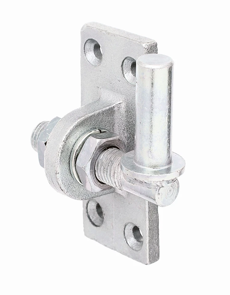 Alberts Kloben verstellbar um 20 mm galvanisch gelb verzinkt Dornmaß Ø16 mm 