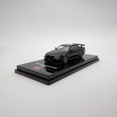 INNO 64 R34 2台 （BLACKTUNERS専用） Inno64 1:64 Nissan GT-R (R34) V-Spec II Black Diecast Model
