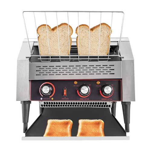 450Slices/H Commercial Conveyor Toaster,2600W Stainless Steel Industrial Toaster - Picture 6 of 15