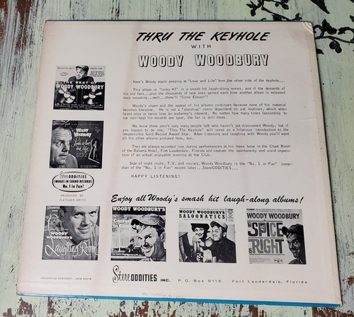 EX Woody Woodbury – Thru The Keyhole (1964) Stereoddities – MW-7 Vinyl, LP, US - Picture 3 of 3