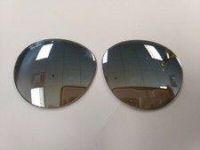 Ray-Ban RB4237 Brown Fade Silver Mirror Glass Replacement Lenses 49mm Authentic