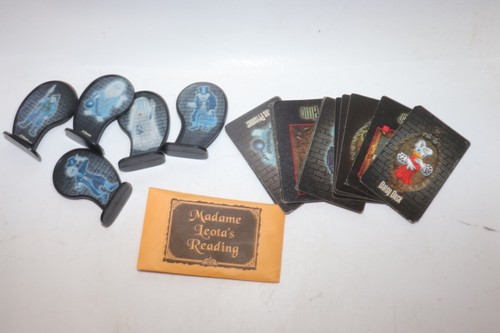 Disney Clue Haunted Mansion replacement Ghost Room Guest cards and Ghost Stands