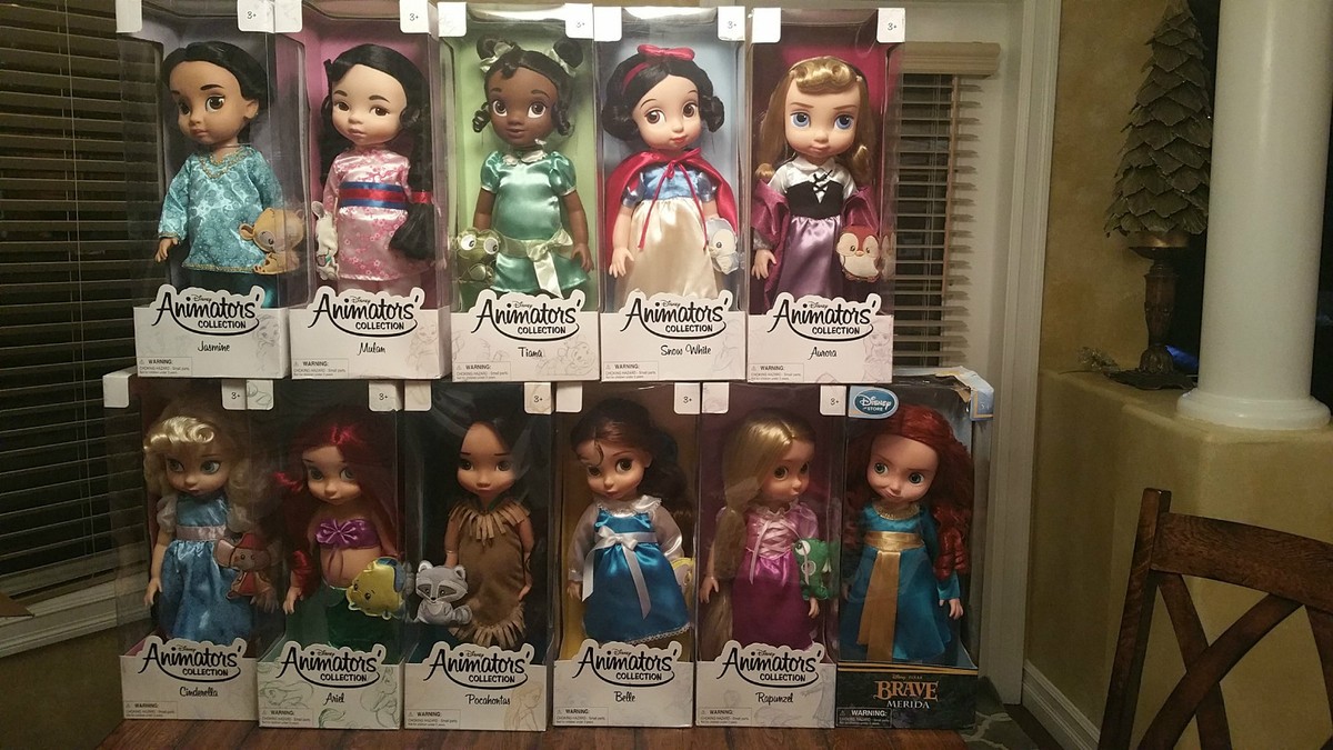 Disney Store Complete First Edition Set of 2011-2012 Animator  