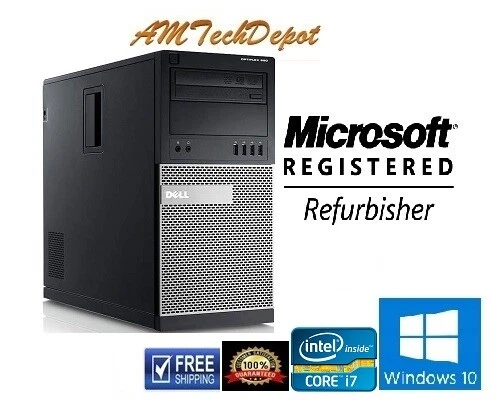 Dell OptiPlex 990 Intel Core i7 2nd Gen. PC Desktops & All-In-One