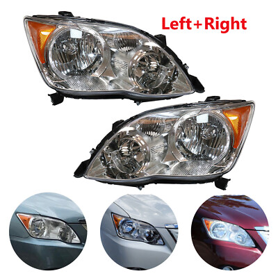 Pair HID Headlight Set Headlamps Left & Right For Toyota Avalon 2008 2009 2010