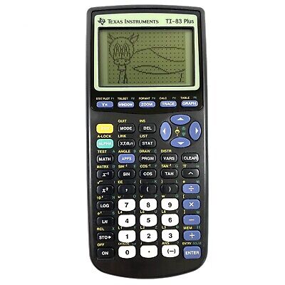 Texas Instruments TI-83 Plus Graphing Calculator Used Tested Texas Instruments TI-83 Plus Graphing Calculator Used Tested