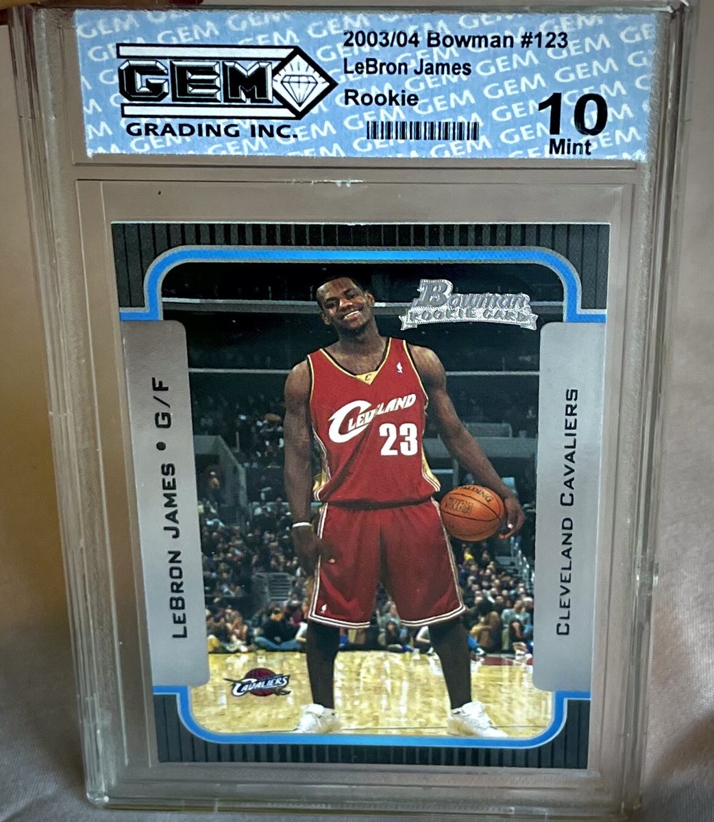 その他 2003 Bowman Lebron James RC #123 NBA Amazon.com: LeBron