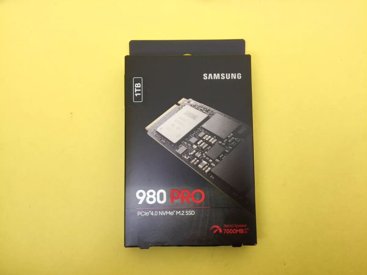 Samsung 980 PRO 1TB PCIe 4.0 NVMe M.2 2280 Solid State Drive MZ-V8P1T0B/AM  New