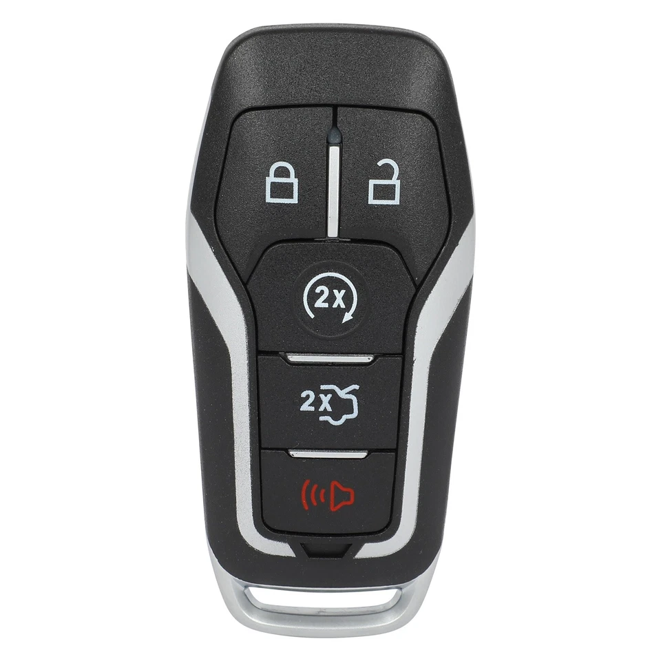 2x Para Ford F150 Fusion 2013-2017 Control Remoto Llavero Carcasa Sin Cortar Estuche Foto 3 de 4