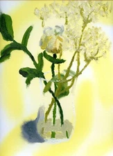 i'm actually happy/i'll remember you like this (Still life of a flower)