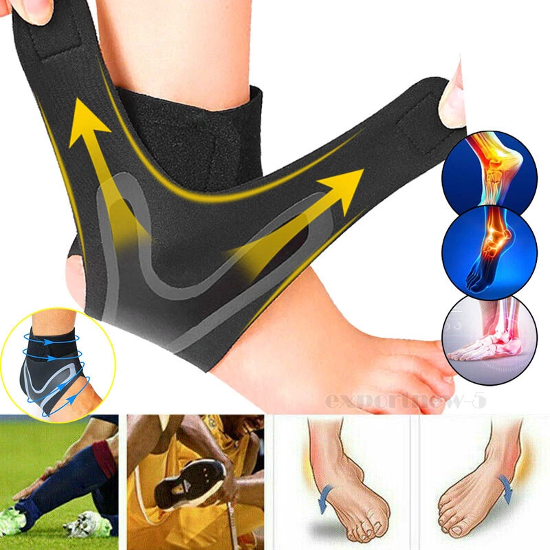 1X Ankle Brace Support Sleeve Foot Wrap Protection Plantar Fasciitis Pain  Relief